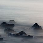 Felsen in der Brandung