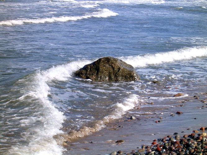 Felsen in der Ostsee