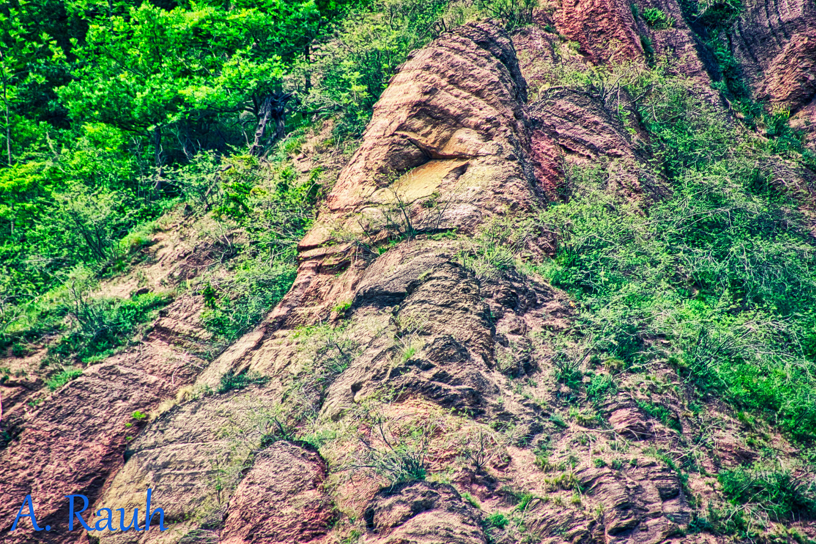 Felsen in Thüringen 