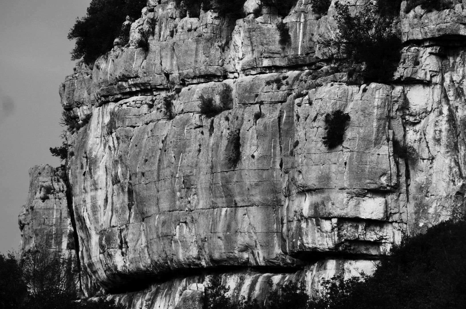 Felsen nahe der Küste