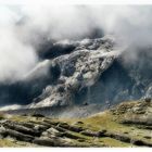 Felsen, Nebel & Eis