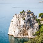 Felsen neben Schloss Duino