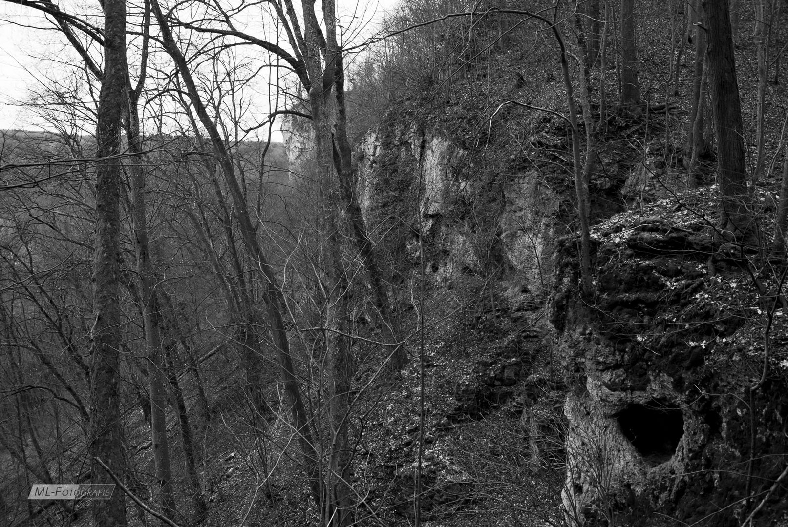 Felsen oberhalb Gutenberg