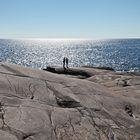 Felsen und Meer