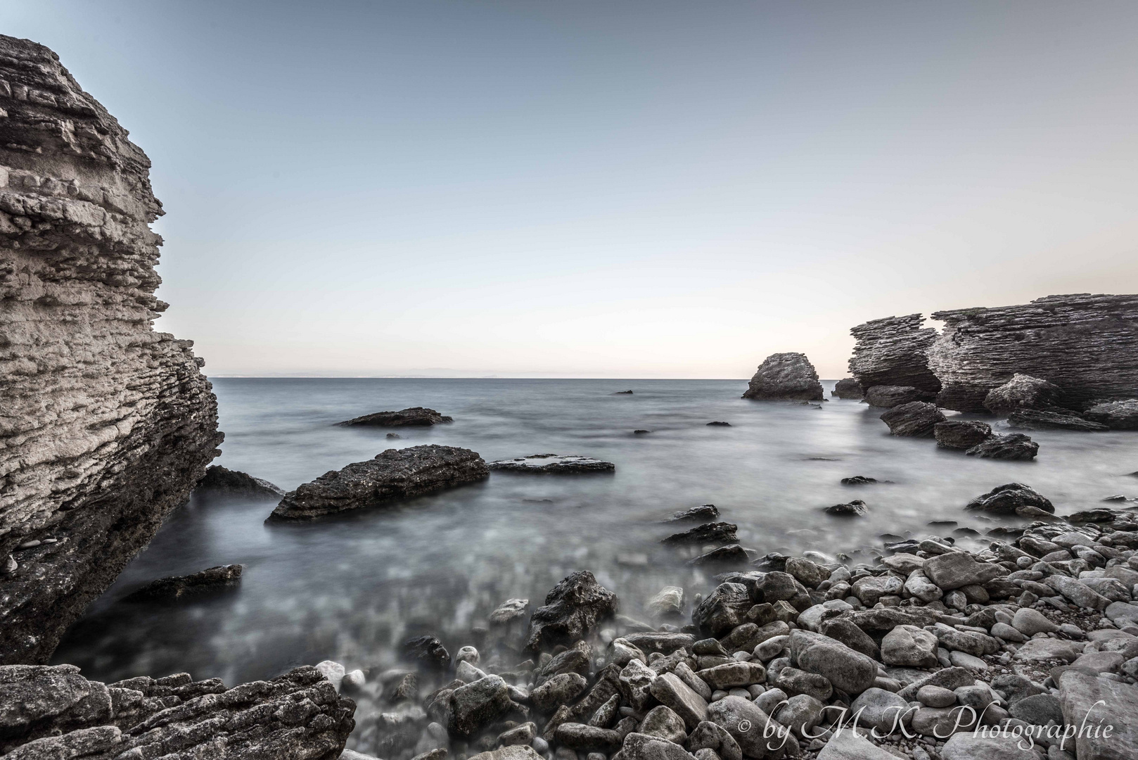 Felsen und Meer