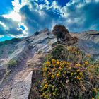 Felsen und Wolken 