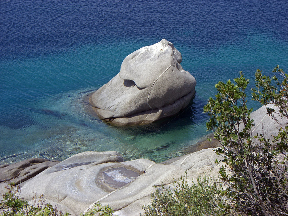 Felsen vor Sithonia