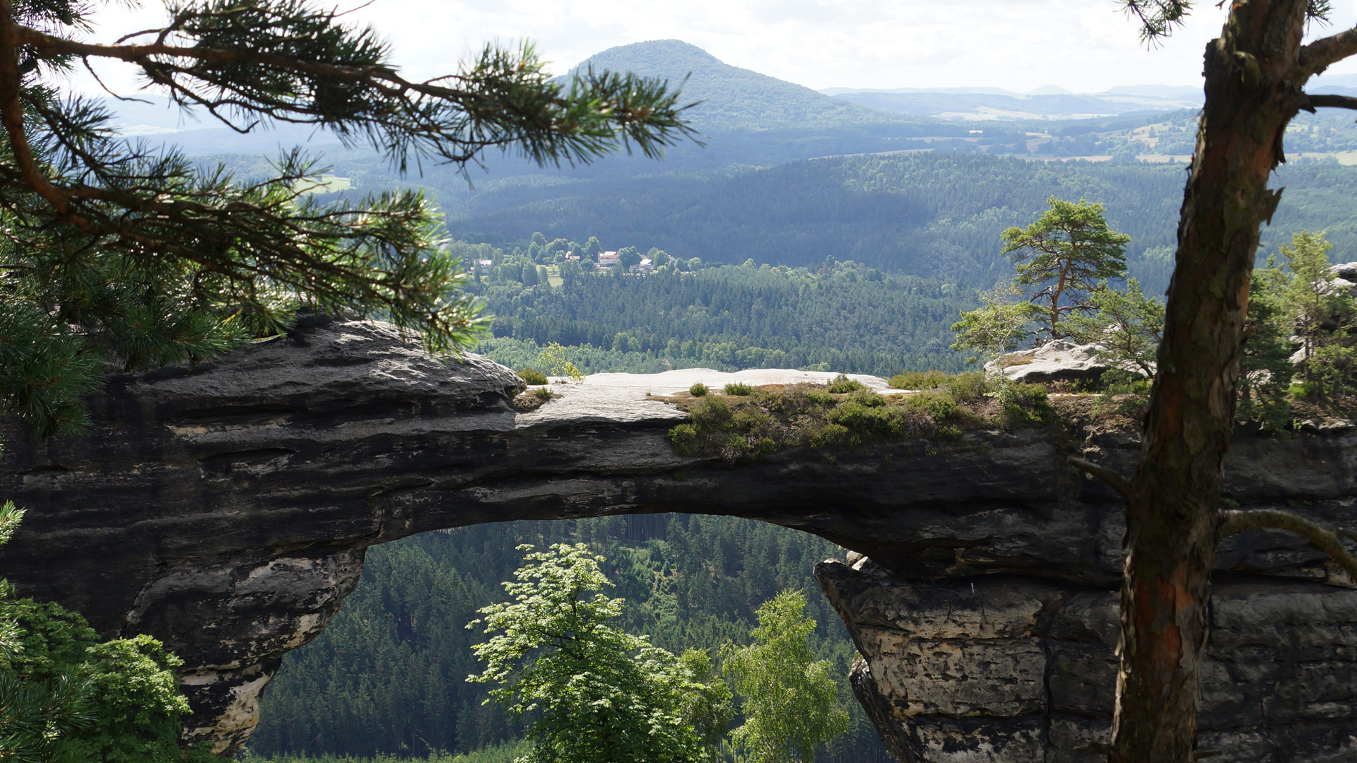 Felsenbrücke Foto & Bild natur, landschaft, elbsandstein Bilder auf