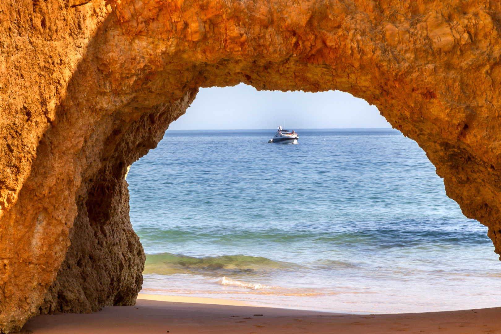 Felsenbucht Alvor, Algarve