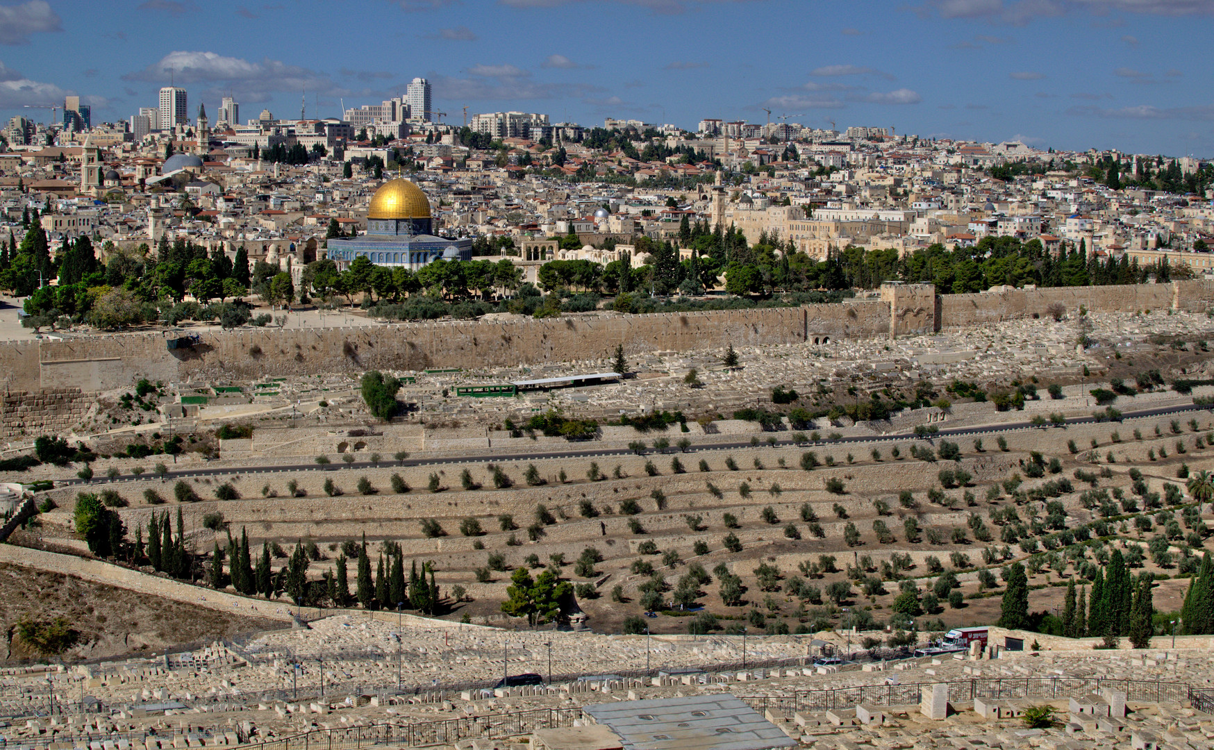 Felsendom über Jerusalem