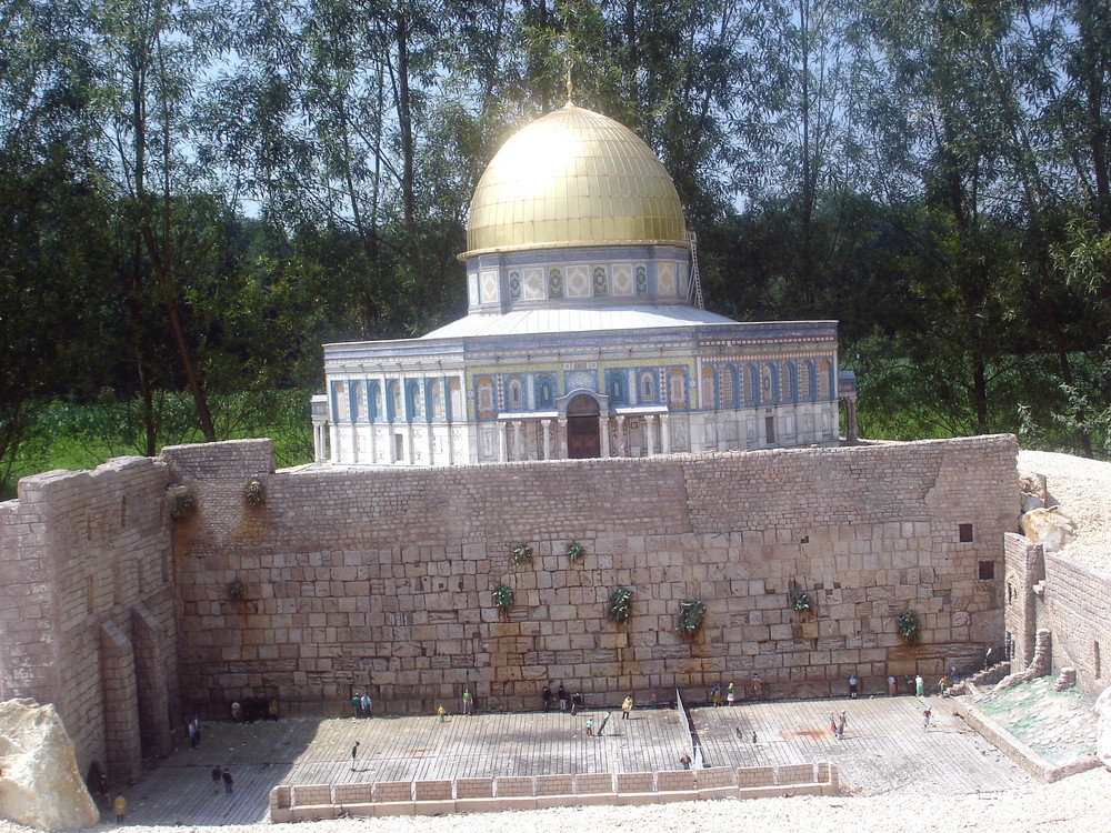 Felsendom+Klagemauer/Israel