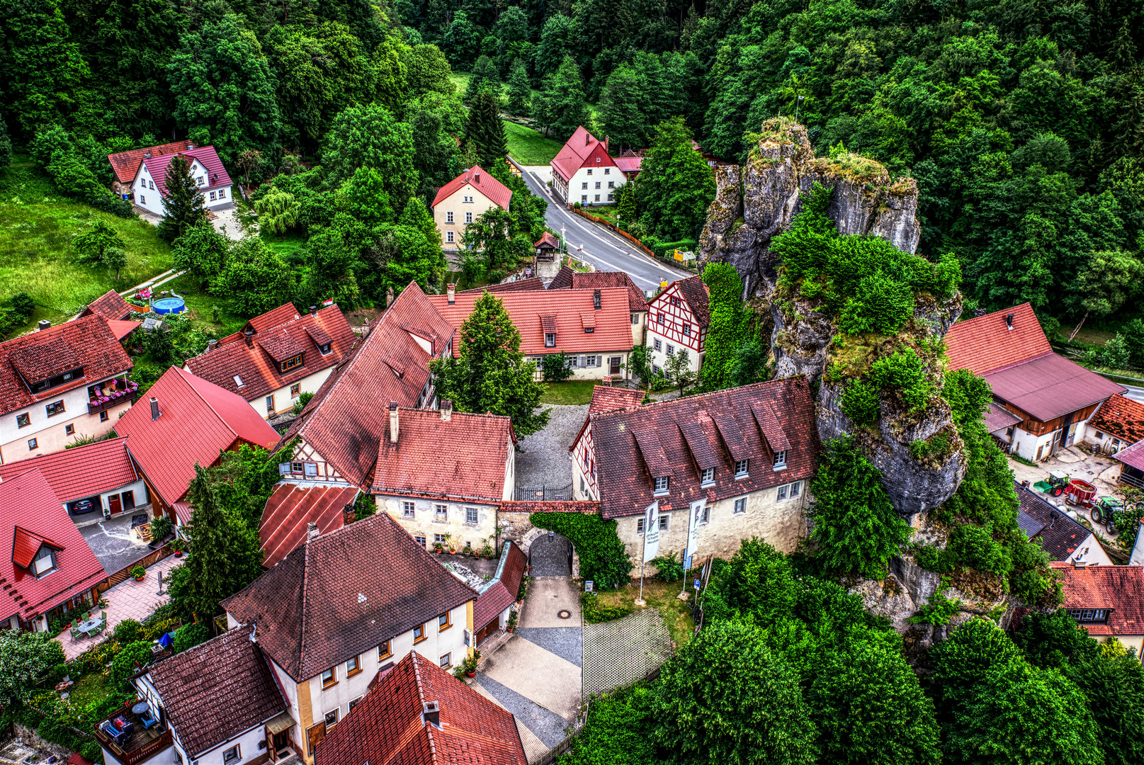 Felsendorf Tüchersfeld