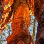 Felsenglühen am Altschlossfelsen