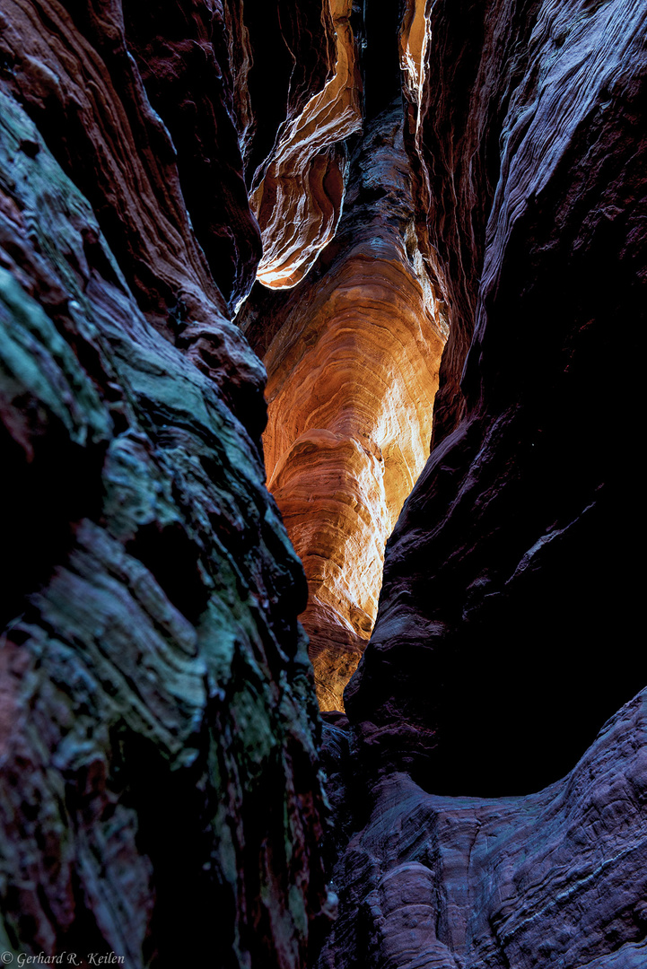 Felsenglühen in den Altschlossfelsen II