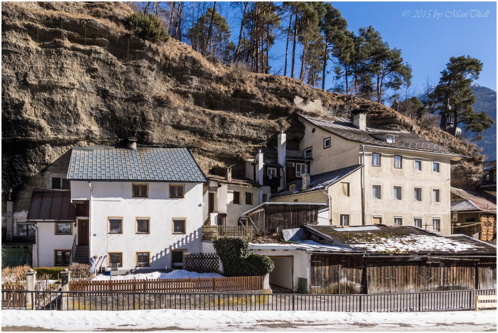 Felsenhäuser Imst/Tirol.