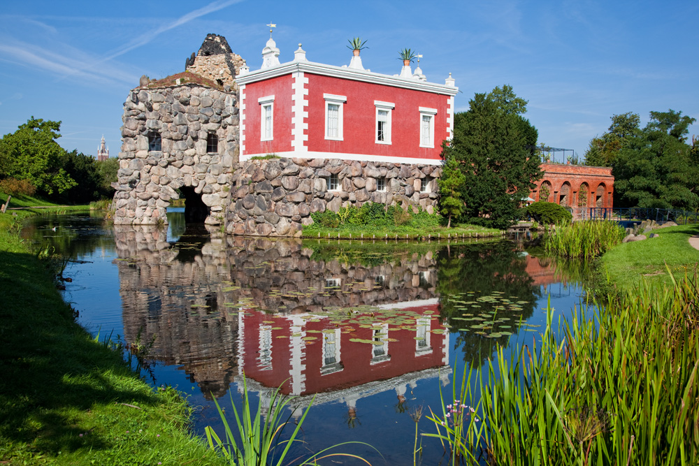 Felseninsel Stein im Wörlitzer Park