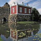 Felseninsel Stein mit Villa Hamilton