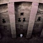 Felsenkirche Bet Medhane in Lalibela