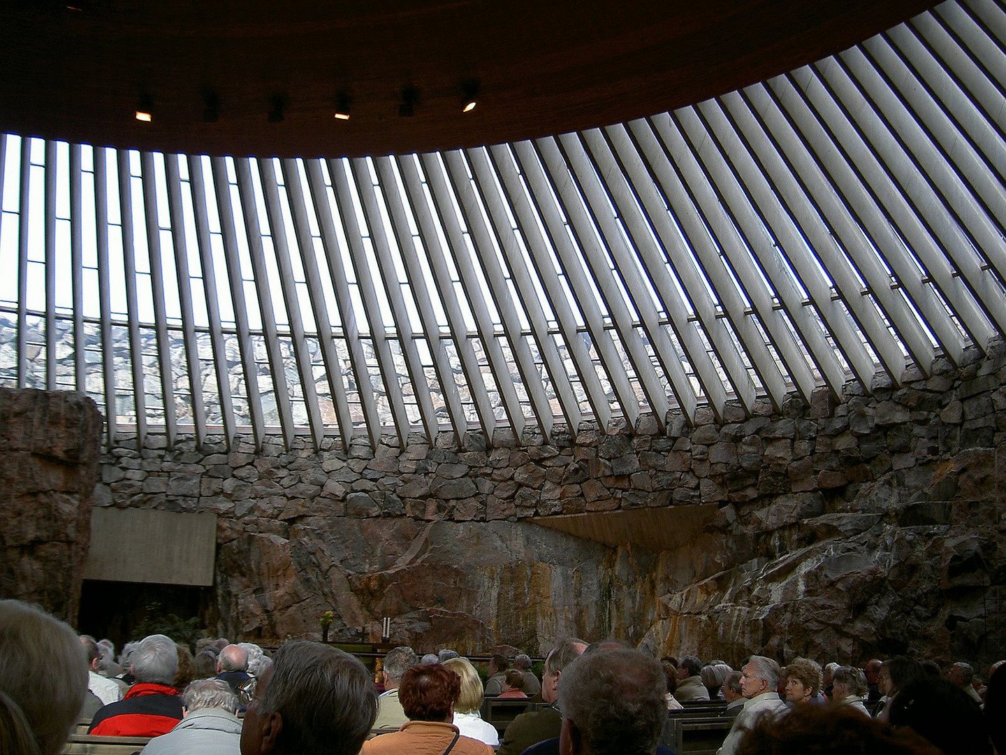 Felsenkirche in Helsinki