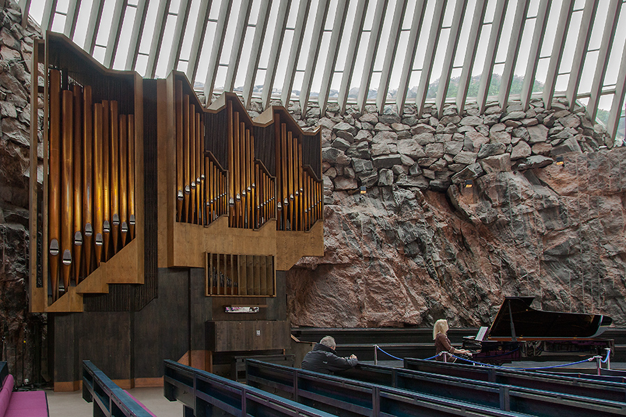 Felsenkirche in Helsinki