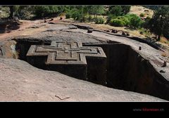 Felsenkirche St. Georg in Lalibela