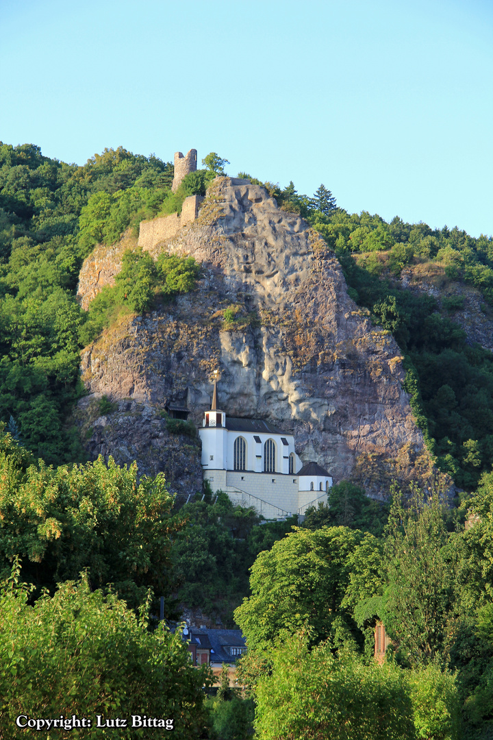 Felsenkirche und Burg Bosselstein