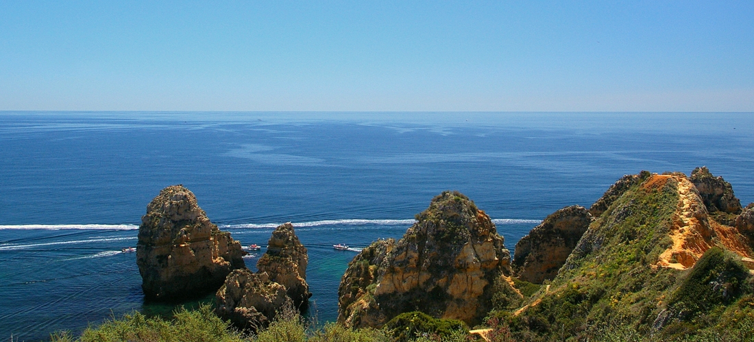 Felsenküste an der Algarve