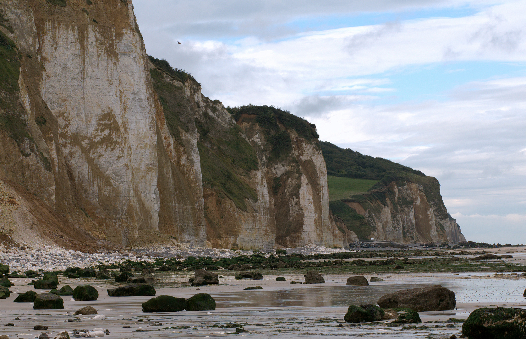 Felsenküste bei Pourville ( Dieppe )