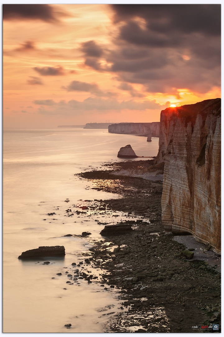 Felsenküste der Normandie