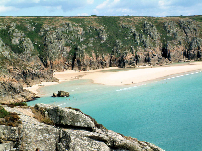 Felsenküste in Cornwall