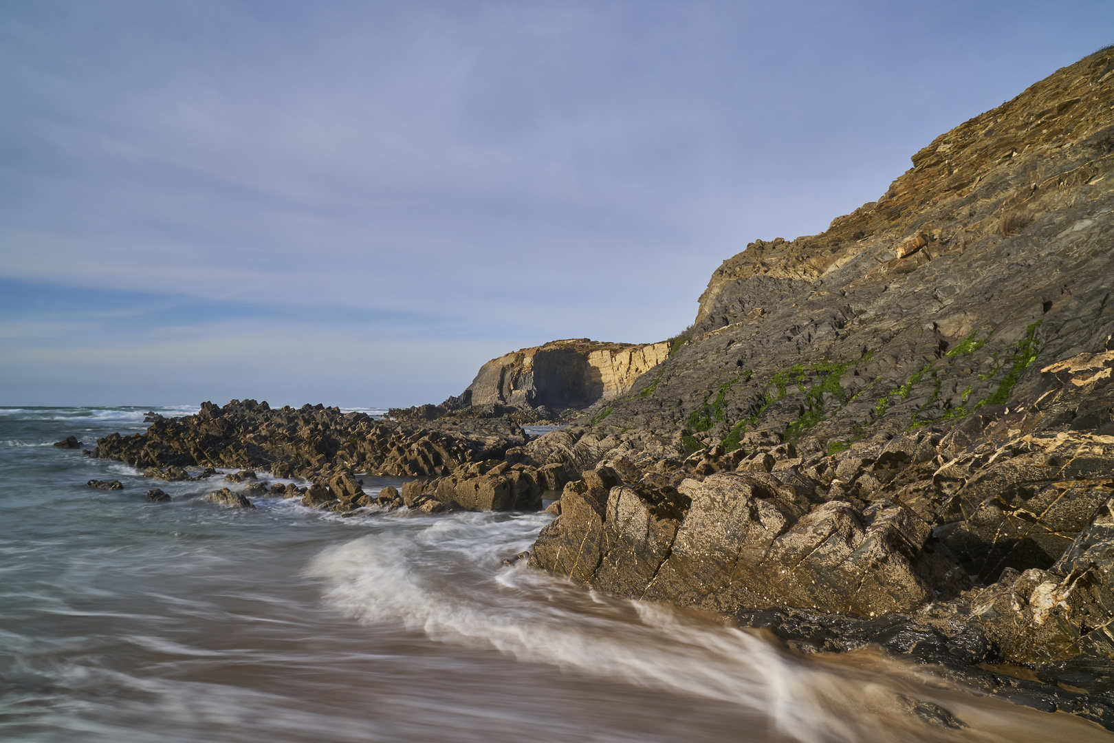 Felsenküste in Portugal