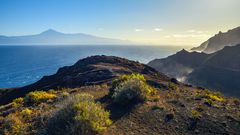 Felsenküste oberhalb Hermigua - La Gomera