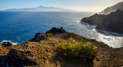 Felsenküste oberhalb von Hermigua - La Gomera