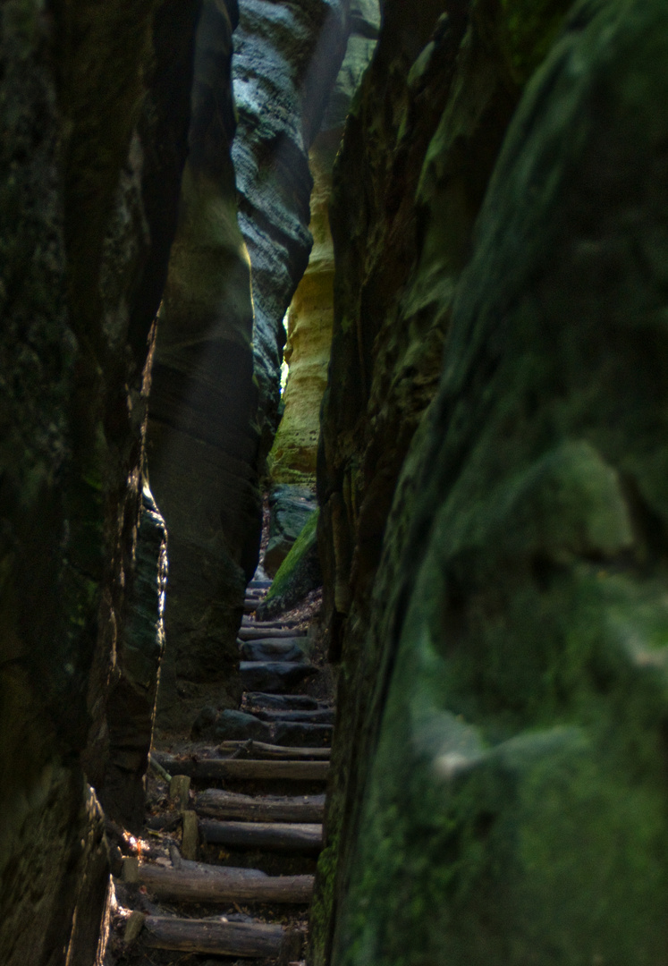 Felsenlandschaft bei Berdorf (Lux)