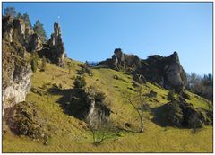 Felsenlandschaft im Aufseßtal