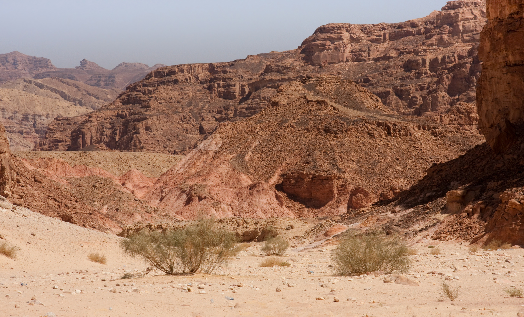 felsenlandschaft im sinai