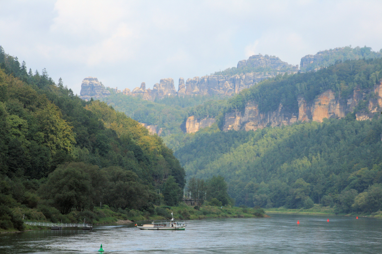 Felsenlandschaft in der Sächsischen Schweiz