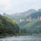 Felsenlandschaft in der Sächsischen Schweiz