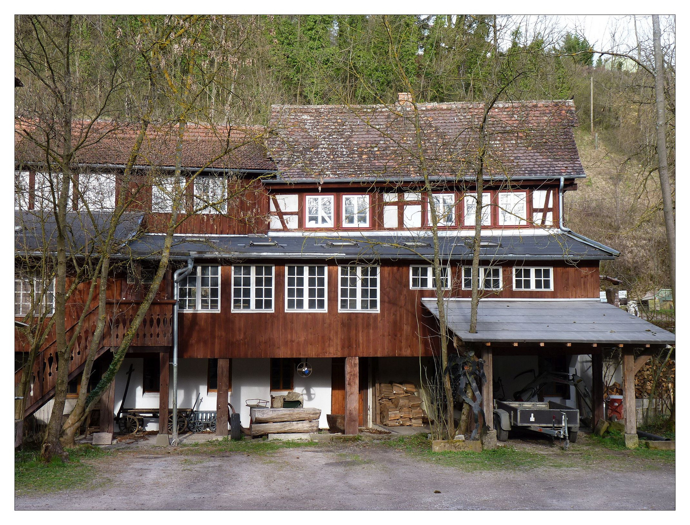 Felsensägmühle