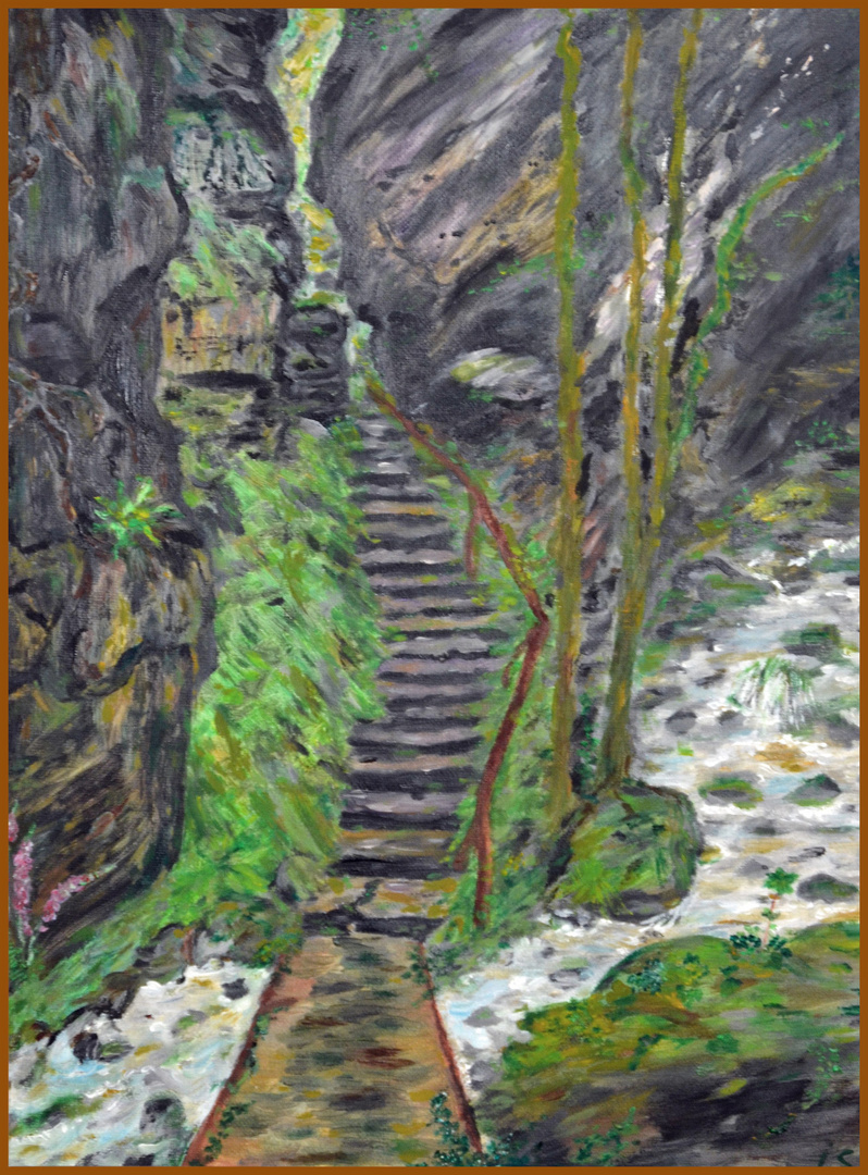 Felsenschlucht