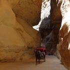 Felsenschlucht von Petra, Jordanien