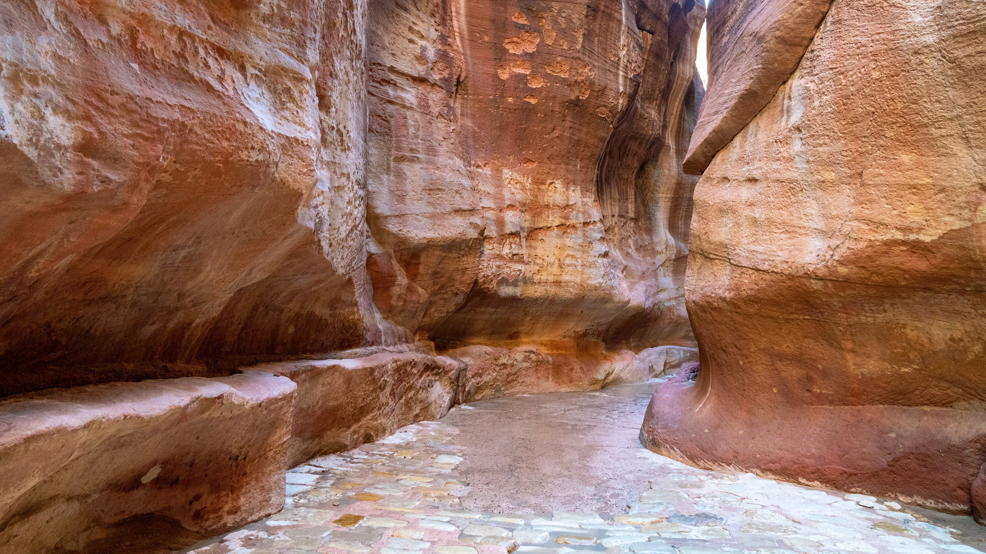 Felsenschlucht vor Petra