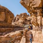 Felsenstadt Petra in Jordanien