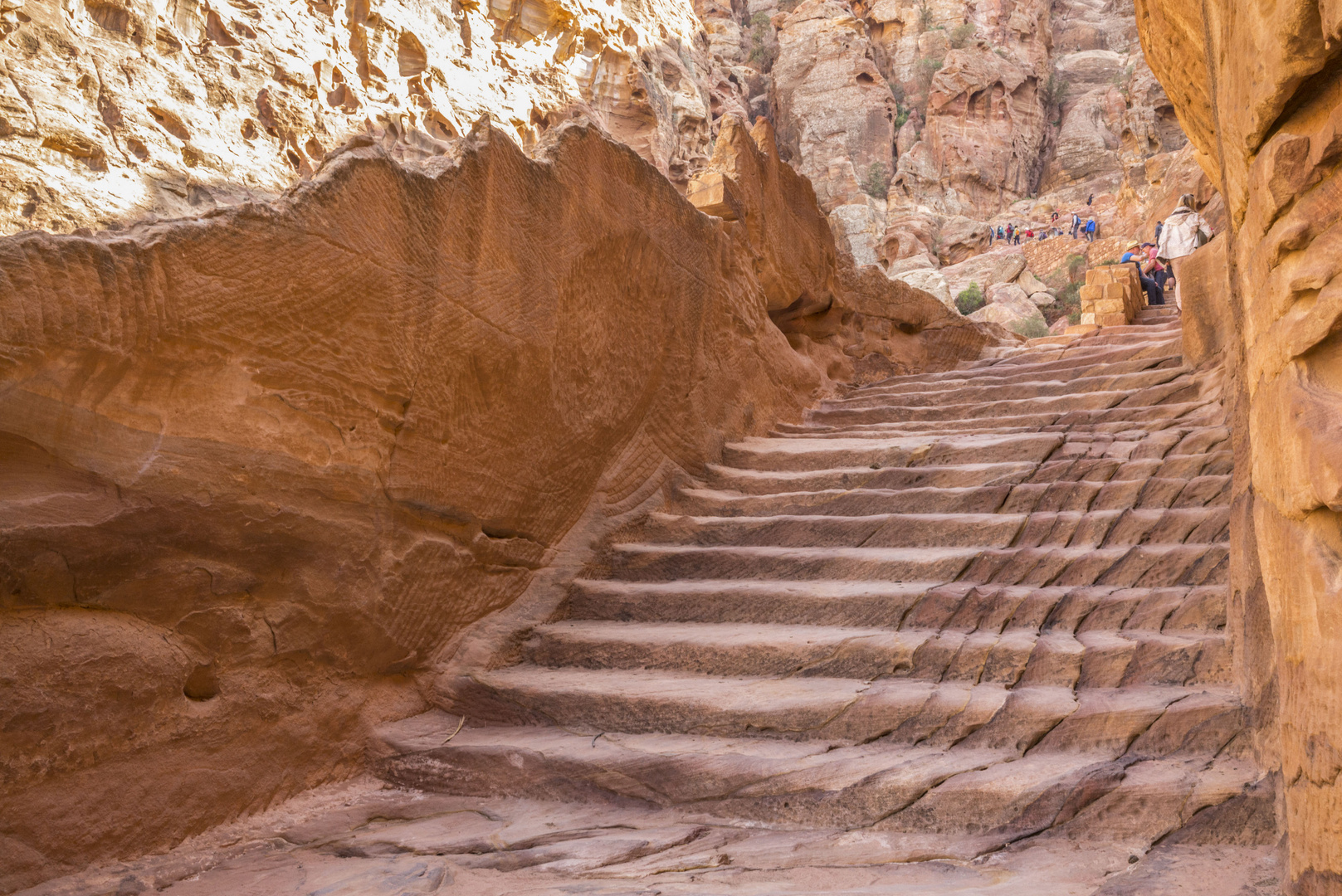 Felsenstadt Petra in Jordanien