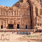 Felsenstadt Petra in Jordanien