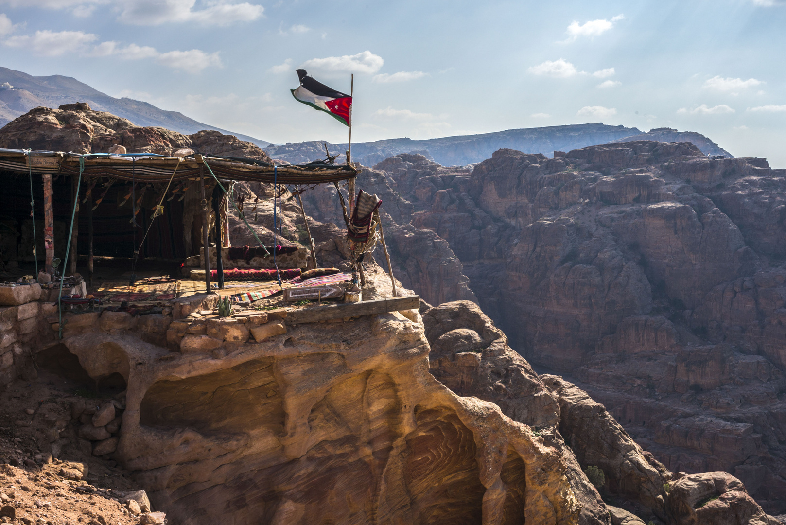 Felsenstadt Petra in Jordanien