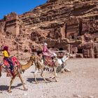 Felsenstadt Petra in Jordanien