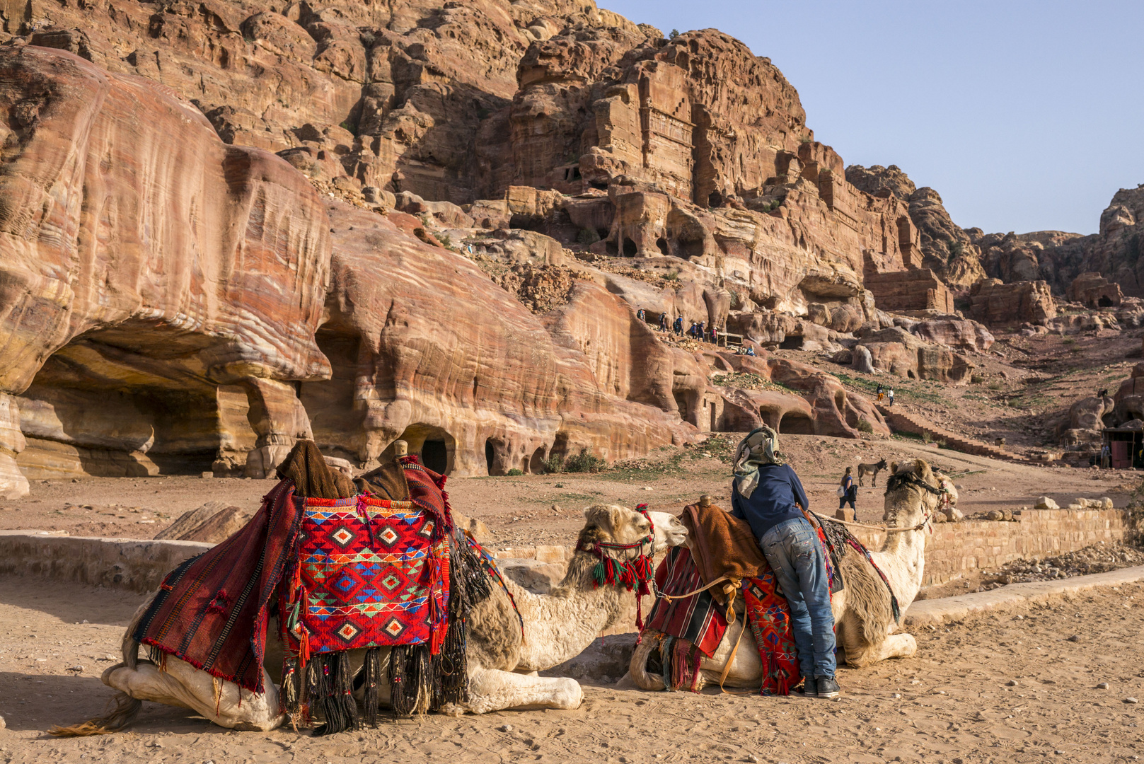 Felsenstadt Petra in Jordanien