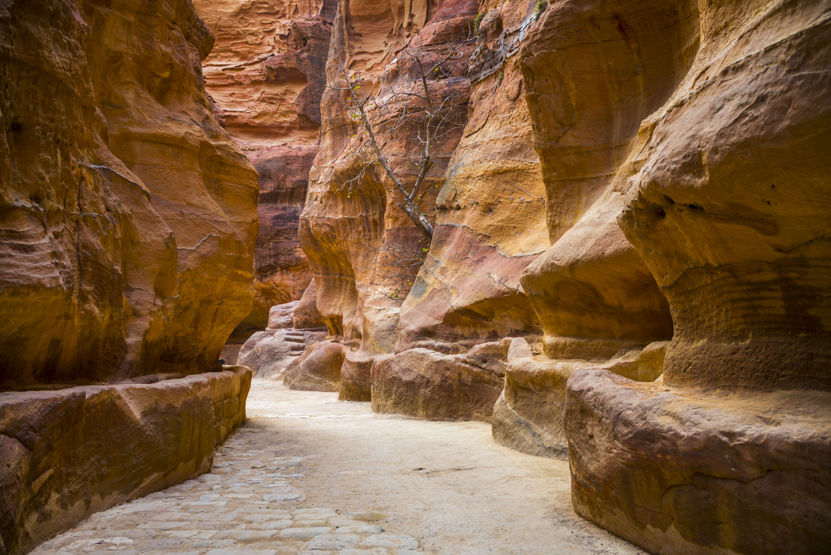 Felsenstadt Petra in Jordanien