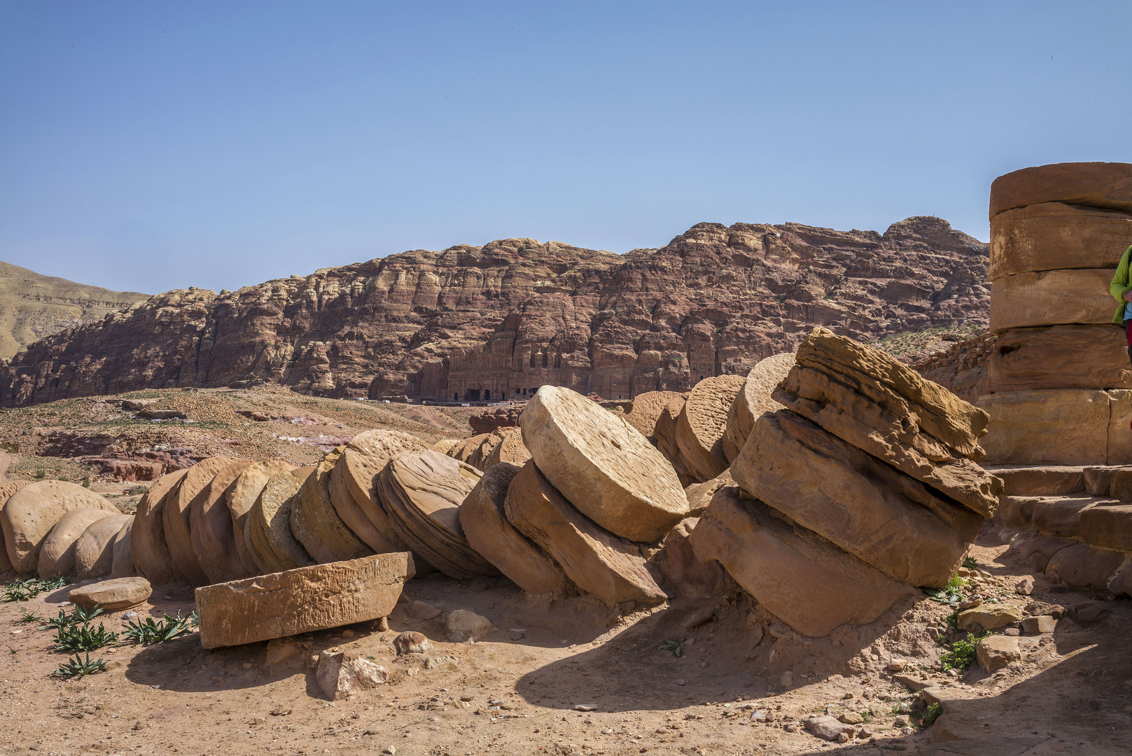 Felsenstadt Petra in Jordanien